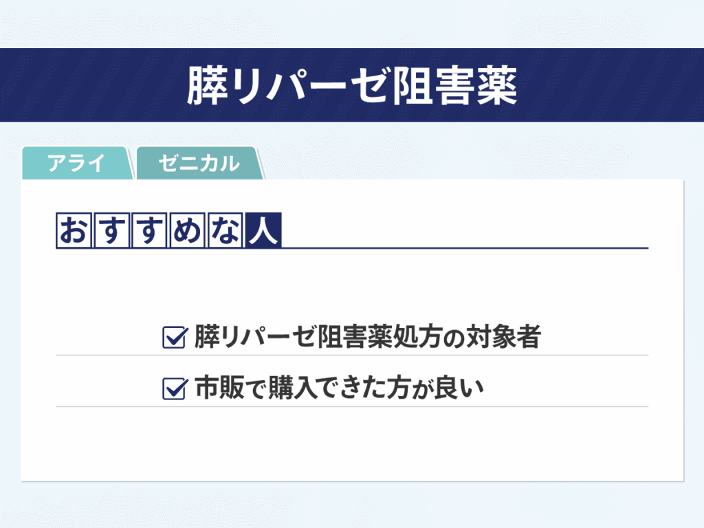 痩せる薬・本当に効くダイエット薬おすすめ③：膵リパーゼ阻害薬（アライ・ゼニカル）